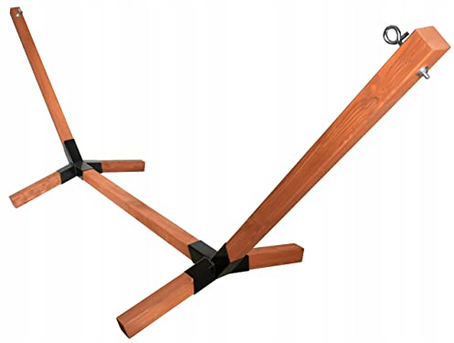 Gestell, Hängemattengestell, aus Hartholz, stabil, 200 kg Kapazität, universell
