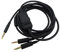 Taoricen 2.5M Replacement Extension Cable Compatible with Beyerdynamic MMX300 2nd Gen Headphones with Mic Volume Control (Computer version)