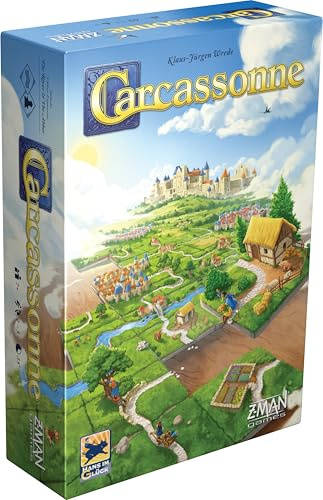 Asmodee - Carcassonne - Jeu de Société Moderne pour Enfants dès 7 Ans