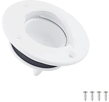 iSpchen Abflussventil für Boote Ablassschraube Ablassstopfen Rumpf Bilgenablass Lenzstopfen Ersatzzubehör für Marine Yacht Kajak Kanu Bootszubehör