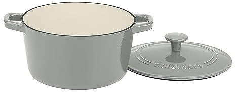 Cuisinart Chef's Classic Cocotte ronde en fonte émaillée de 3 litres, gris/sauge