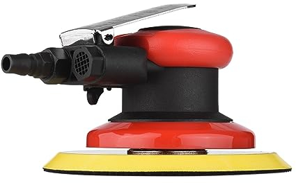 Lijadora de aire neumática de 6 pulgadas, herramienta pulidora, lijadora Orbital aleatoria, amoladora for el cuidado de la pintura del coche, herramientas de eliminación de óxido Molienda Estable
