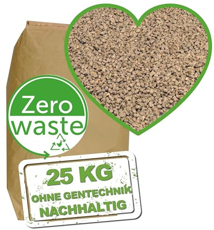 MeineHennen Küken Crumble-Vital 25 kg, Kükenfutter, Legepellets für Küken, Alleinfuttermittel für Hühnerküken ohne Soja und Gentechnik-Frei.