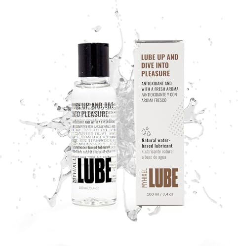 MYHIXEL Lubricante Íntimo Base Acuosa con Aroma Cítrico | Con Papaya y Antioxidantes Naturales | Hidratante Suave que Protege la Piel | Uso Diario | 100 ml