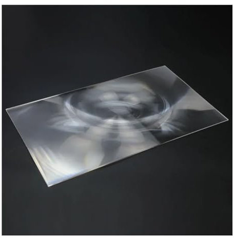 Mikroskop 140x110mm DIY Projektor Fresnel-linse Optische PMMA Gewinde Kondensierende Linsen Fokussierung Lentes Brennweite 160mm 170mm(160mm)
