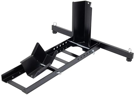 SGS Heavy-Duty Motorcycle Front Wheel Chock and Stand