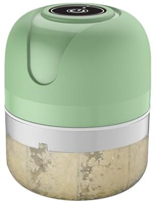 Mincer à l'ail électrique, hachoir végétarien portable électrique - Masher à moulin à l'ail,Robot culinaire rechargeable, gadget de cuisine portable pour le gingembre, le chili, les fruits, la viande