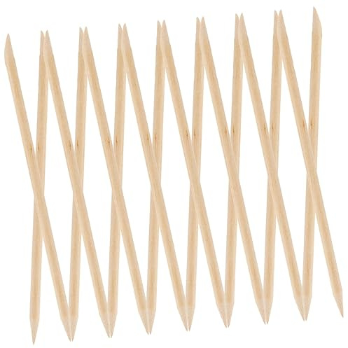 WRITWAA 200pezzi Manicure Sticks Per Unghie e Cuticole Professionali Per Manicure e Pedicure Facili Usare e Pratici