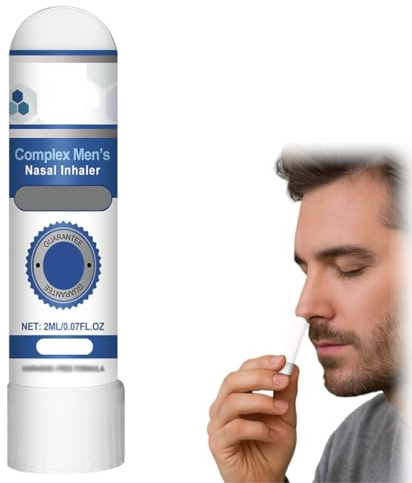 OIXYAZ Stick Inhalateur Nasal Naturel,Inhalateur Nasal Complex Pour Homme-Redonne Énergie Et Vitalité,Portable Pour Un Confort Quotidien Pour La Conduite,Les Voyages D'affaires