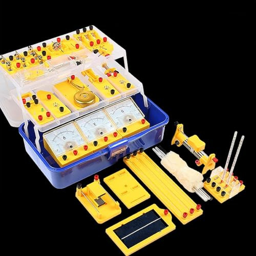 Experimentlåda for fysik och elektromagnetism - Omfattande experimentkit for elektricitet for skola heminlärning