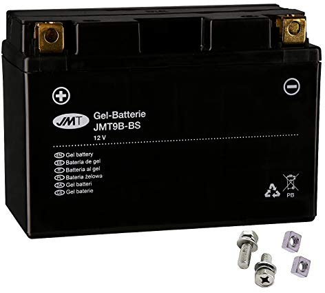 YT9B-BS Gel Batterie für MT-03 660 H Baujahr 2006-2014 von JMT