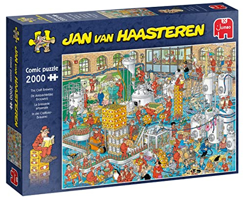 Jan Van Haasteren, Kraftbierbrauerei, Puzzle 2000 Teile Erwachsene