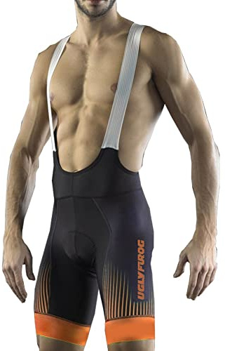 UGLY FROG Fahrradhose mit 20D Sitzpolster Rennrad Fahrradbekleidung Atmungsaktiv und Schnell Trockend