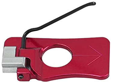 DONGKER Magnetische Pfeilauflage,Aluminiumlegierung Magnet Pfeilauflage, Bogenschießen Magnetischer Pfeilauflagen Recurvebogen Bogensport Zubehör