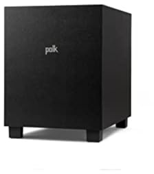 Polk Monitor XT10 Home Subwoofer, 10 Deep Bass Woofer, 100W Class D Amplification, Dolby Atmos, Auro 3D & DTS:X Compatible, Black