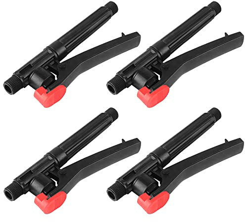 Hsthe Sea 4 STÜCKE Gartensprühergriff, Sprühergriffpumpe, Drucksprüher, Triggersprühergriffteile, passend für die meisten Bauernhof- und Gartenrückensprüher, Handpumpe, Drucksprüherhebel