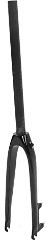Mrisata Mountainbike-Carbon-Gabel, Carbon-Faser-Fahrrad-Vorderradgabel, 20 Zoll, 406-Scheibenbremse, A-Säule, 451, Schnellspanner, Ud-Muster, Gerades Rohr, Vorderradgabel, Matt (Glänzend)