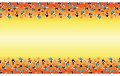Chaks 12800-DB, pappersduk 136 x 228 cm Dragon Ball®