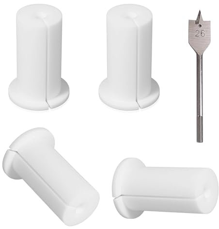 Set di 4 passacavi per Starlink, passacavi da parete per cavo Starlink e adattatore Ethernet (bianco)