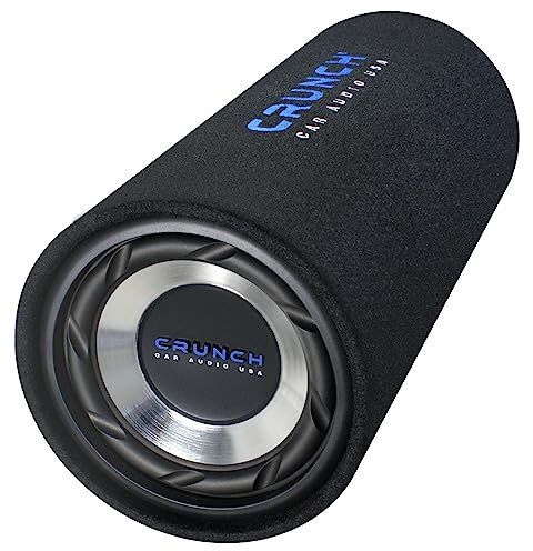 Crunch GTS200 | 20 cm (8) Single-Bassreflex-Tube für das Auto mit 400W max Car Audio Unlimited