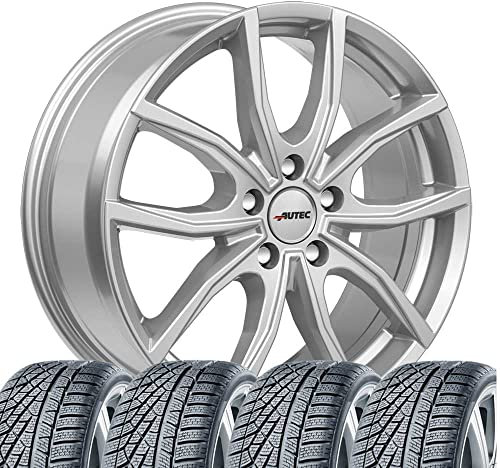 4 Winterräder Winter Vidron 7x17 ET 40 5x112 Brillantsilber mit 225/45 R17 94V HAN Winter i*cept RS3 W462 XL FSL SBL M+S 3P