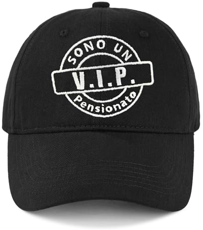 Toctax Cappello da Baseball Uomo Idee Regalo Compleanno per Nonno papà Regali per Pensione Cotone Baseball cap Regalo Festa del papà Natale