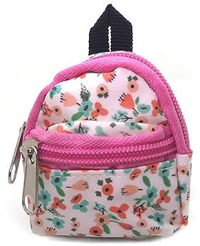 ibasenice 1stück Mini Zubehör Mini Backpack Für Puppen Und Leicht Als Deko Und Spielzeug Für Kinderzimmer Geschenkidee Für Kleine Mädchen