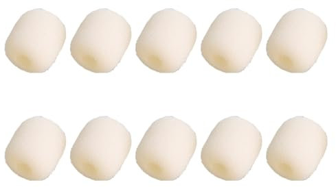 sodeber 10 protezioni lavalier in schiuma lavalier per microfono da bavero e parabrezza per K9