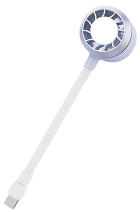Mini ventilateur USB flexible, bras flexible de ventilateur USsB, petit ventilateur USsB avec lumière, refroidisseur personnel, ventilateur de camping pour enfants, filles et femmes, ventilateur de