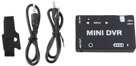 Mini FPV DVR Module NTSC PAL Switchable Built in Battery Video Audio FPV Recorder for RC Models