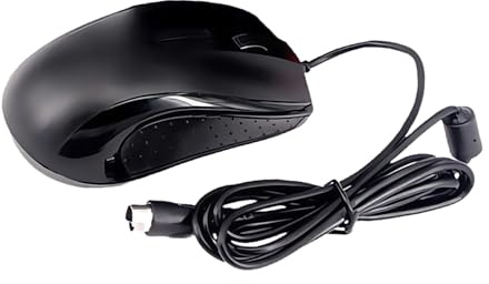 Fahoujs Souris Filaire 2 Modes Connecteurs USB PS2s Rouleaux De Détection De Haute Précision pour Bureau CAO Utilisation Industrielle Souris Compatible avec Plusieurs Plates-Formes