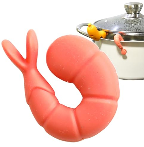 Silicone Lid Lifter - 6Cm Leak-proof Pot Holder Heat Resistant Utensils | Cute Steam Release Stopper Decoration For, Restaurant, Cooking, Cooking, Safety Tools