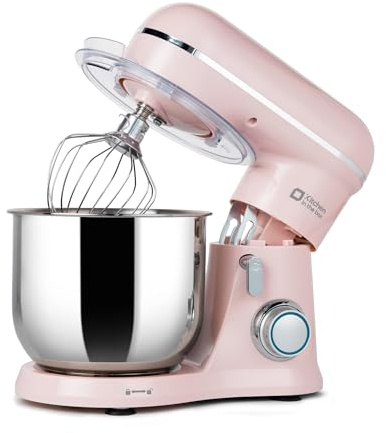 Kitchen in the box Compact Stand Mixer, 3.5L Food Mixer for Small Kitchens