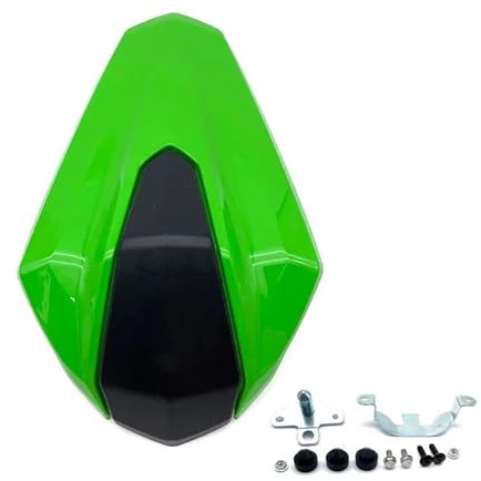 Sätespuckel Motorcykel Bakre Passagerarkåpa Säte Ryggkåpa För Kawasaki För NINJA 250 400 För Z400 2018-2023 Sätesöverdrag(Light Green)