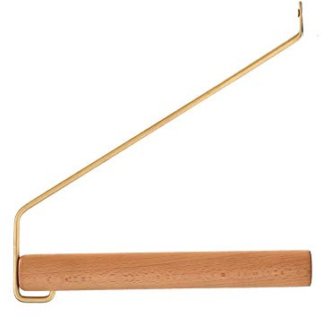 anaan Coordinate Wandgarderobe Wandhaken Holz – Garderobenhaken (Buche) | Edle Wanddeko & Kleiderstange mit Wandmontage. Praktischer Kleiderhaken für Flur & Schlafzimmer für Jacken & Taschen.