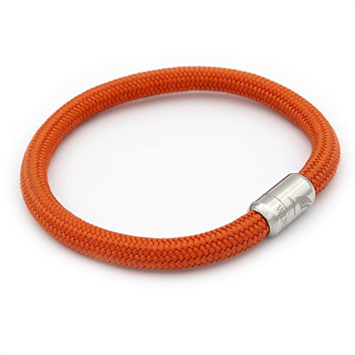 Wind Passion - Braccialetto Nautico con Chiusura Magnetica | Braccialetti Corda Uomo e Donna | Bracciale Uomo Sportivo, Surfer, Marinaio, Lifestyle con Corda Nautica