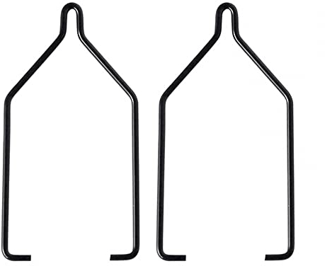 DONGKER Reptile Lamp Stand Clip,2pcs Befestigungsclip für Reptilienlampen,Reptilien Heizlicht Halterung für Reptile Glass Terrarium 5.5-8.5 Zoll Heizlicht