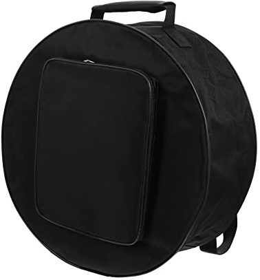 Praktische Snare Drum Tasche 13/14 Zoll für Outdoor Einsatz | Oxford Stoff, Handlich Tragbar, Schutz für Instrumente, Schwarz, Geeignet für Mobile Nutzung