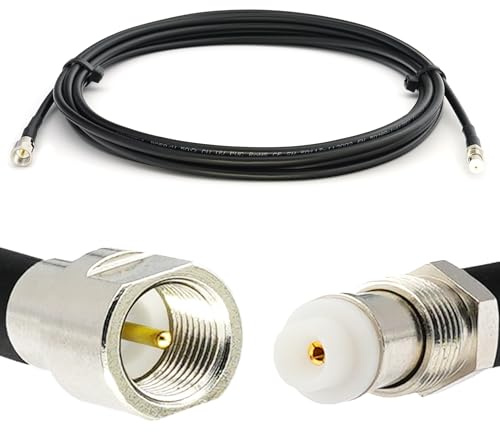 RANGEFUL FME Maschio a FME Femmina Cavo coassiale 10m 50ohm RG58 prolunga 10 metri a bassissima perdita per LTE Antenna esterna 4G 5G Modem Amplificatore GSM Router WIFI Ripetitore cellulare