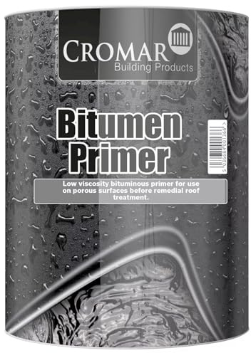 CROMAR Bitumen Primer – High Penetration Bituminous Solution for Priming and Sealing | 5L