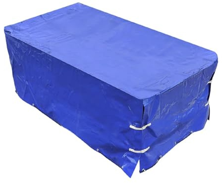Preiswert&Gut Hochplane Anhänger kompatibel mit STEMA Basic 750 208x114x90 cm Polyester wasserdicht wetterfest bis -25°C mit Gummigurt Schnallen seitlich Ösen verstärkt verschweißt 500 g/m²