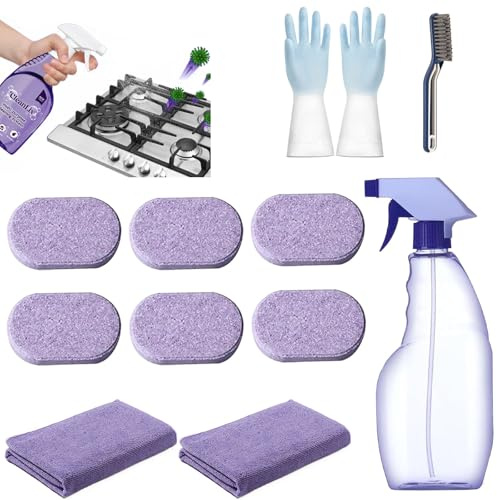 Cleanlix Cleaner, spray de limpieza Cleanlix, limpiador Cleanlix para eliminación instantánea de manchas, sistema de limpieza multiusos Cleanlix con tabletas de limpieza multiusos (1 CleanLix)