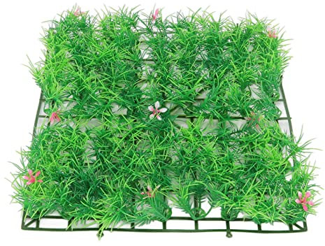 F&Y Aquarium Artificial Grass Mat - Sturdy and Safe Decorative Turf for Fish Tanks - Easy to Use and Versatile