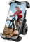 tounee Motorcycle Phone Mount - Dual Vibration Dampener, Tool-Free Bike Phone Holder Handlebar Clip & Secure Lock for iPhone 16/15 Pro Max, 4.7-6.7 Phones - Black
