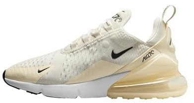 NIKE Air Max 270 Damen Sneaker Farbe: Creme/Beige/Schwarz (124); Größe: EUR 40.5 | US 9 | UK 6.5