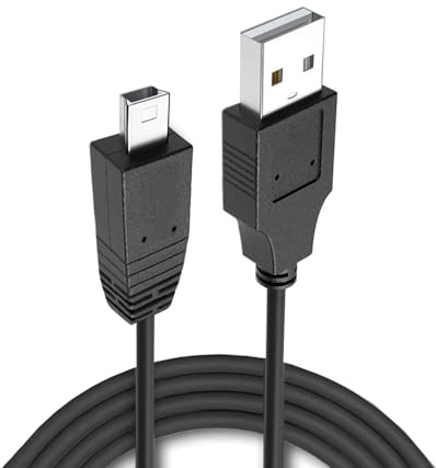 Mini USB Charger Cable Replacement for Blue Yeti Microphone Hero HD 6Ft Charging Cord