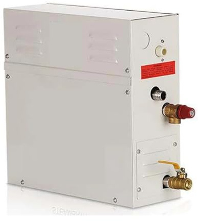Sauna Steamer, Household and Commercial Sauna Steam Generator Room Equipment Boiler Digital with Light for Shower House(4.5kw 380v)