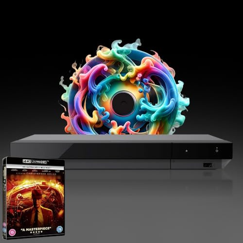 MULTIREGION Blu-ray Player Compatible with Sony UBP-X700K MultiRegion Blu-ray Region A, B & C - DVD Regions 1-8 - Bundle Including 0ppen. 4K UHD Disc