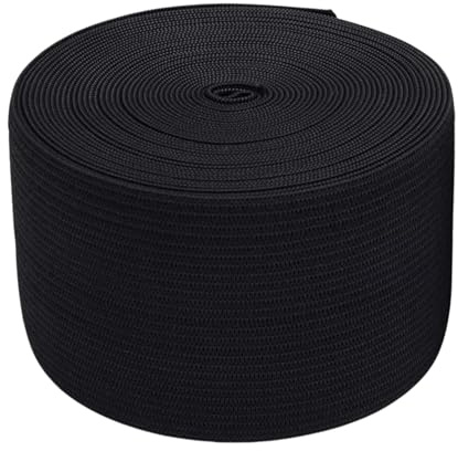 5 Meter Gummiband 30mm Breit Schwarz oder Weiß