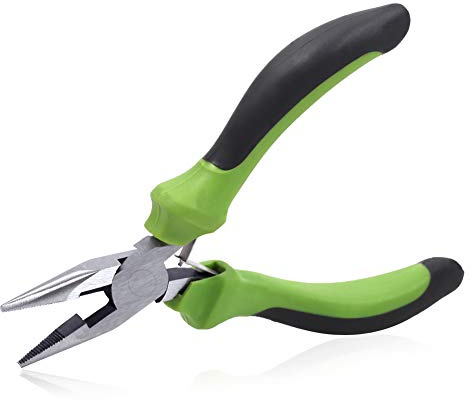 SPEEDWOX Mini-Spitzzange, 11,4 cm, Präzisions-Drahtschneider mit Feder, feine Perlenzange, Präzisions-Schmuckherstellung, Werkzeug, Hobby, Handwerk, DIY